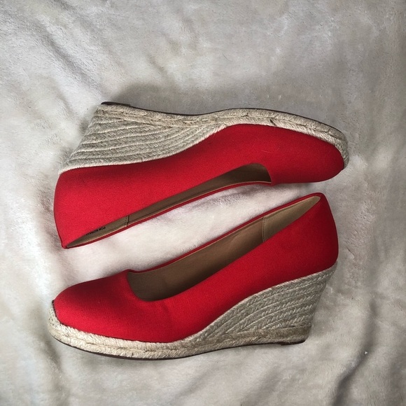 J. Crew Seville Espadrille Wedges Sz 9.5 - Picture 6 of 12